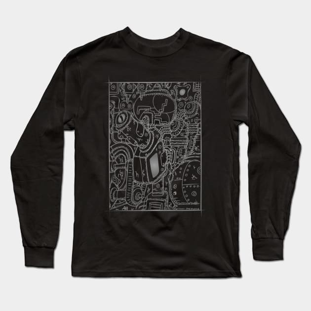 An Unknown Machine Long Sleeve T-Shirt by BrokenGrin